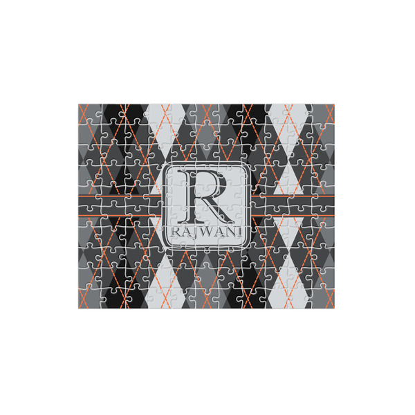 Custom Modern Chic Argyle 110 pc Jigsaw Puzzle (Personalized)