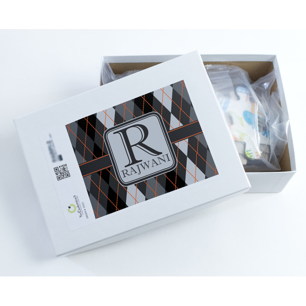 Modern Chic Argyle Jigsaw Puzzle 30 Piece - Box