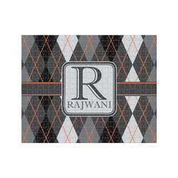 Modern Chic Argyle 500 pc Jigsaw Puzzle (Personalized)