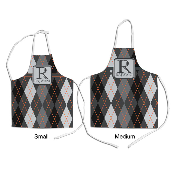 Modern Chic Argyle Kid's Aprons - Comparison