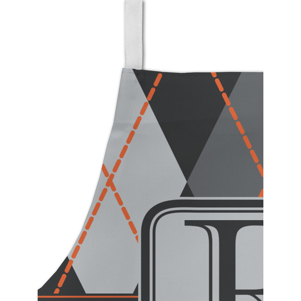 Modern Chic Argyle Kid's Aprons - Detail