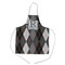 Modern Chic Argyle Kid's Apron - Medium (Personalized)
