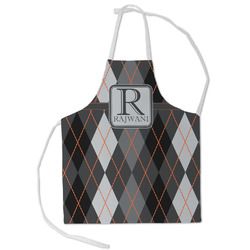 Modern Chic Argyle Kid's Apron - Small (Personalized)