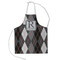 Modern Chic Argyle Kid's Apron - Small (Personalized)