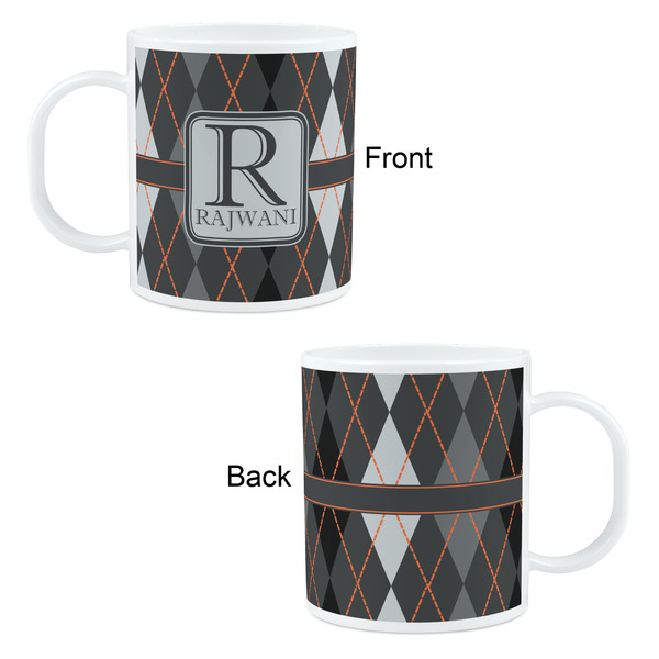 Modern Chic Argyle Kid's Mug - Apvl