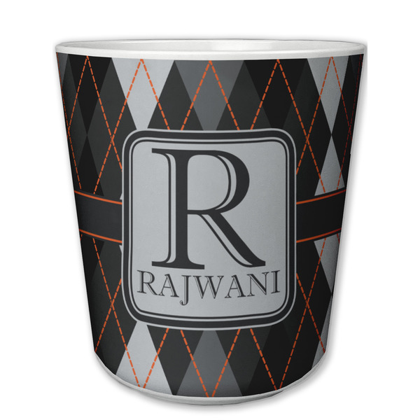 Custom Modern Chic Argyle Plastic Tumbler 6oz (Personalized)