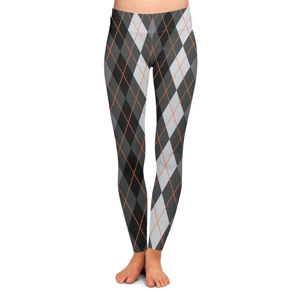 Custom Modern Chic Argyle Ladies Leggings - Extra Small