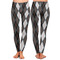 Modern Chic Argyle Ladies Leggings - Front and Back