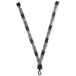 Modern Chic Argyle Lanyard (Personalized)