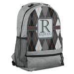 Modern Chic Argyle Backpack (Personalized)