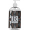Modern Chic Argyle Plastic Soap / Lotion Dispenser (16 oz - Large - White) (Personalized)