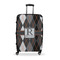 Modern Chic Argyle Large Travel Bag - With Handle