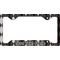Modern Chic Argyle License Plate Frame - Style C (Personalized)