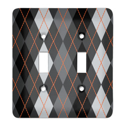 Modern Chic Argyle Light Switch Cover (2 Toggle Plate)