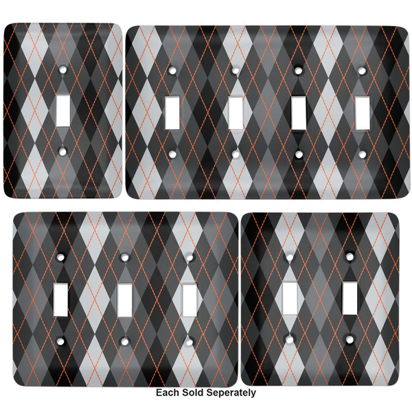 Modern Chic Argyle Light Switch Covers all sizes