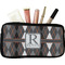 Modern Chic Argyle Makeup / Cosmetic Bag - Small (Personalized)