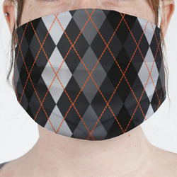 Modern Chic Argyle Face Mask Cover