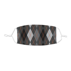 Modern Chic Argyle Kid's Cloth Face Mask - XSmall
