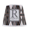 Modern Chic Argyle Poly Film Empire Lampshade - Front View