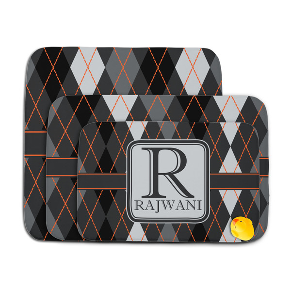 Modern Chic Argyle Memory Foam Bath Mat - MAIN PARENT