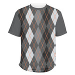 Modern Chic Argyle Men's Crew T-Shirt