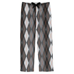 Modern Chic Argyle Mens Pajama Pants - L