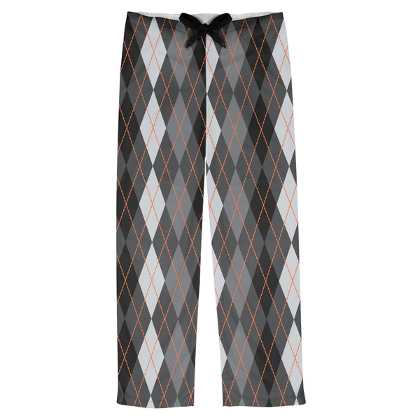 Custom Modern Chic Argyle Mens Pajama Pants - XS