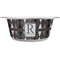 Modern Chic Argyle Stainless Steel Dog Bowl (Personalized)