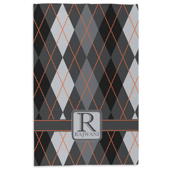 Modern Chic Argyle Microfiber Dish Towel - APPROVAL