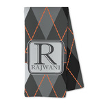 Modern Chic Argyle Kitchen Towel - Microfiber (Personalized)