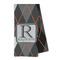 Modern Chic Argyle Kitchen Towel - Microfiber (Personalized)