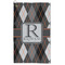 Modern Chic Argyle Microfiber Golf Towel (Personalized)