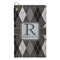 Modern Chic Argyle Microfiber Golf Towels - Small - FRONT