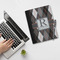 Modern Chic Argyle Notebook Padfolio - LIFESTYLE (large)