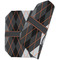 Modern Chic Argyle Octagon Placemat - Double Print (folded)