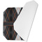 Modern Chic Argyle Octagon Placemat - Single front (folded)
