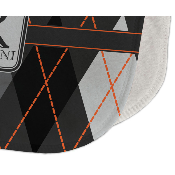 Modern Chic Argyle Old Burp Detail