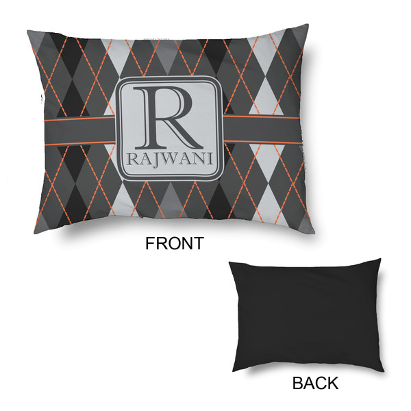 Modern Chic Argyle Outdoor Dog Beds - Medium - APPROVAL