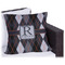 Modern Chic Argyle Outdoor Pillow - 18" (Personalized)