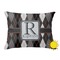 Modern Chic Argyle Outdoor Throw Pillow (Rectangular - 12x16)