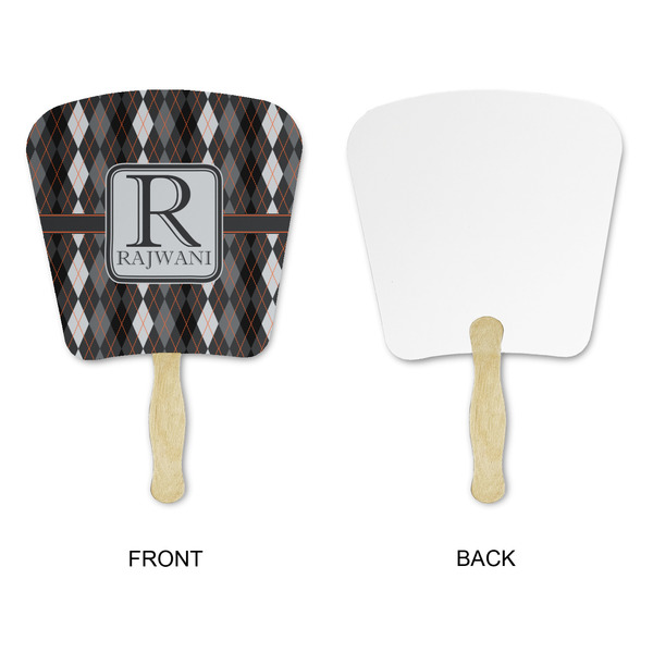 Modern Chic Argyle Paper Fans - Approval