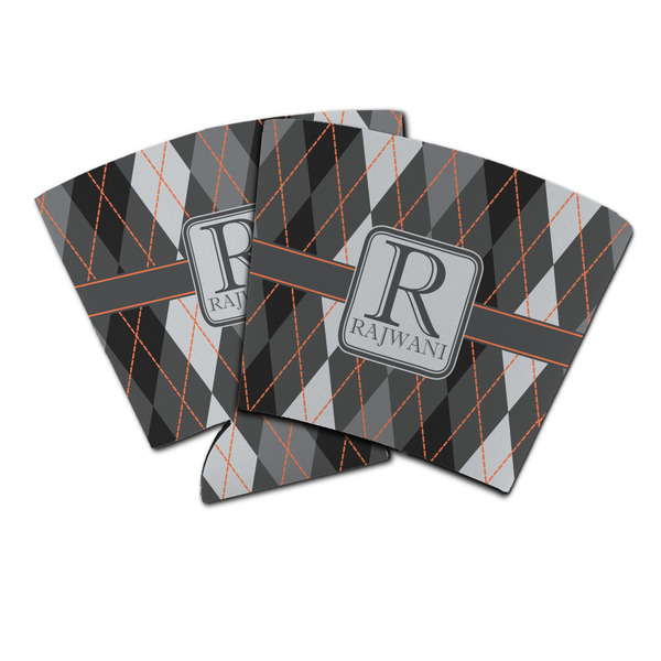 Custom Modern Chic Argyle Party Cup Sleeve (Personalized)