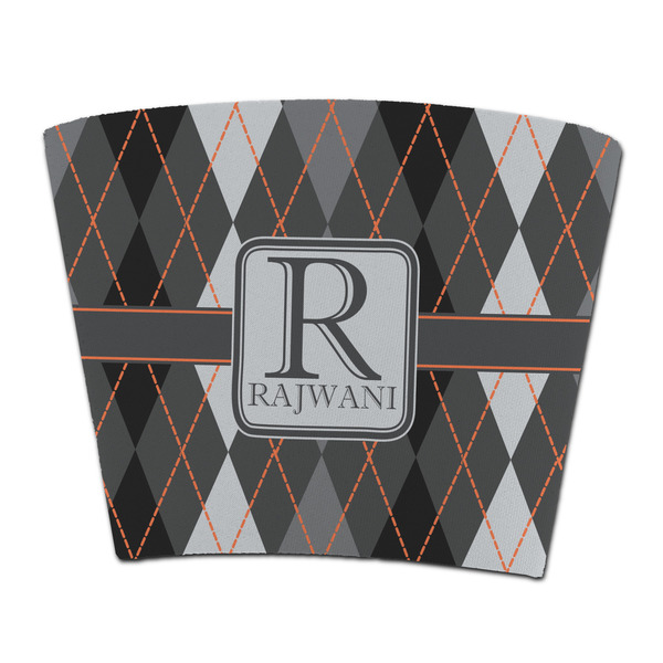 Custom Modern Chic Argyle Party Cup Sleeve - without bottom (Personalized)