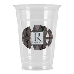 Modern Chic Argyle Party Cups - 16oz (Personalized)