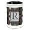 Modern Chic Argyle Ceramic Pencil Holders - Black