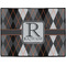 Modern Chic Argyle Door Mat - 24"x18" (Personalized)