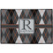 Modern Chic Argyle Door Mat - 36"x24" (Personalized)