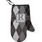 Modern Chic Argyle Oven Mitt (Personalized)