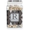 Modern Chic Argyle Dog Treat Jar (Personalized)