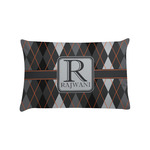 Modern Chic Argyle Pillow Case - Standard (Personalized)